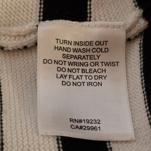 Alfred Dunner Striped Sweater With Faux Shirt Women’s Plus Size 2X - Picture 6 of 14